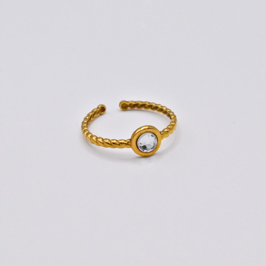Bague "Solitaire"