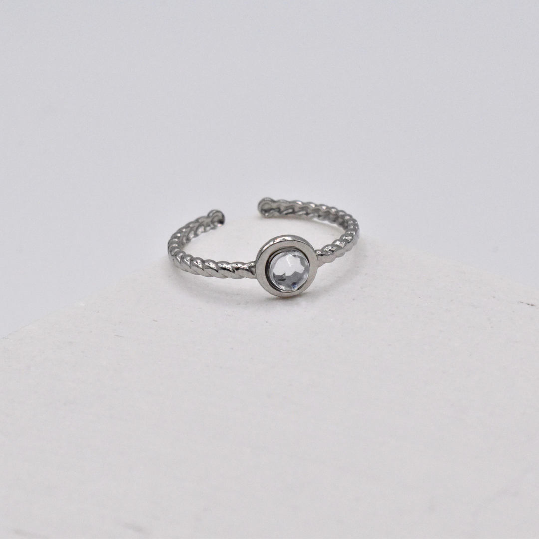 Bague "Solitaire"