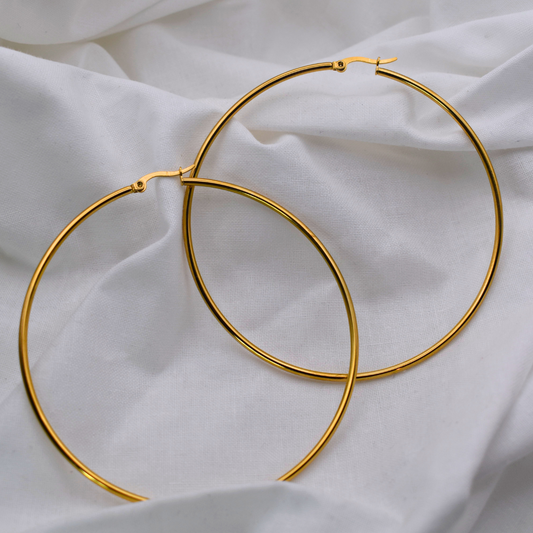 Boucles d'oreilles "Hula Hoops"