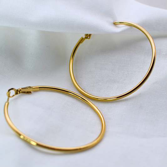 Boucles d'oreilles "Cristina Hoops"