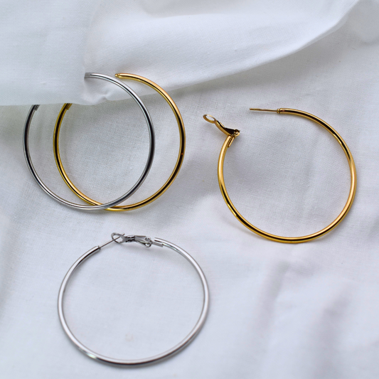 Boucles d'oreilles "Cristina Hoops"