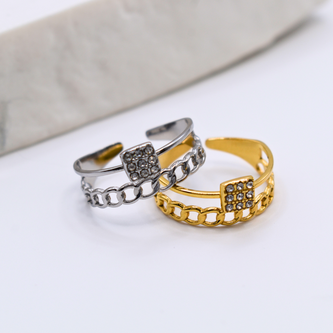 Bague "Mesh"