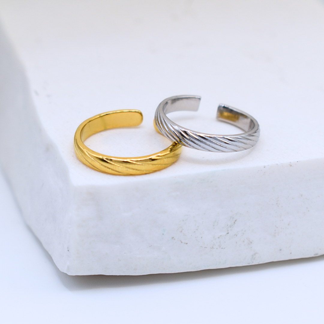 Bague "Spline"