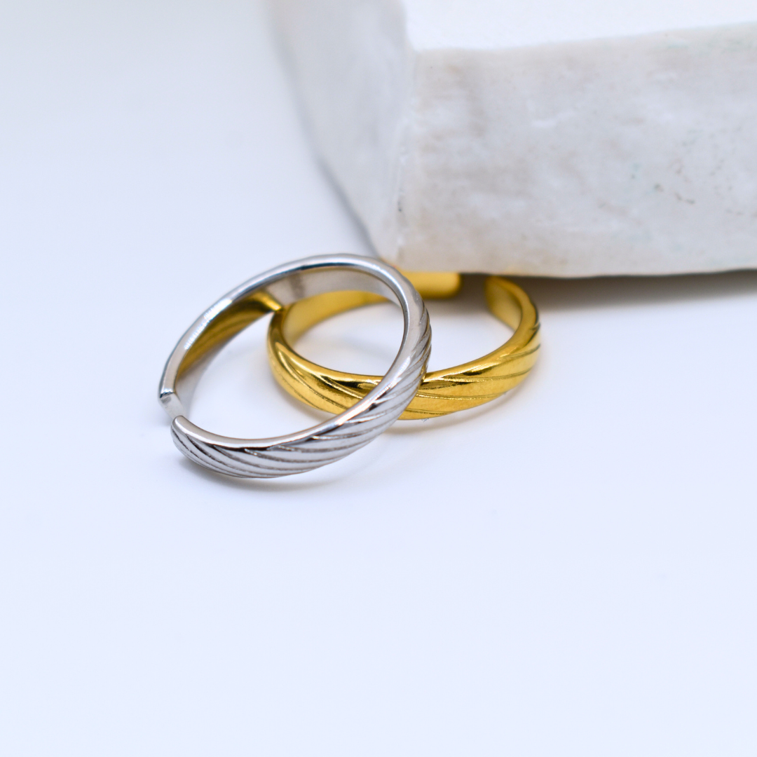 Bague "Spline"