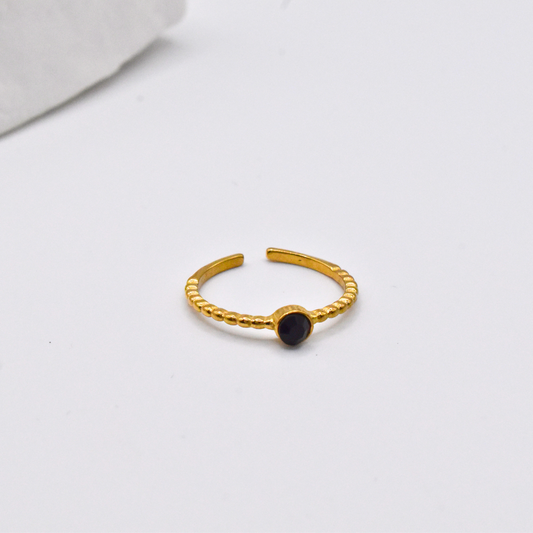 Bague "Blacky"