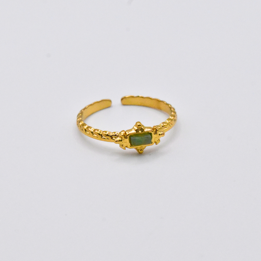 Bague "Greeny"