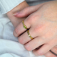 Bague "Greeny"