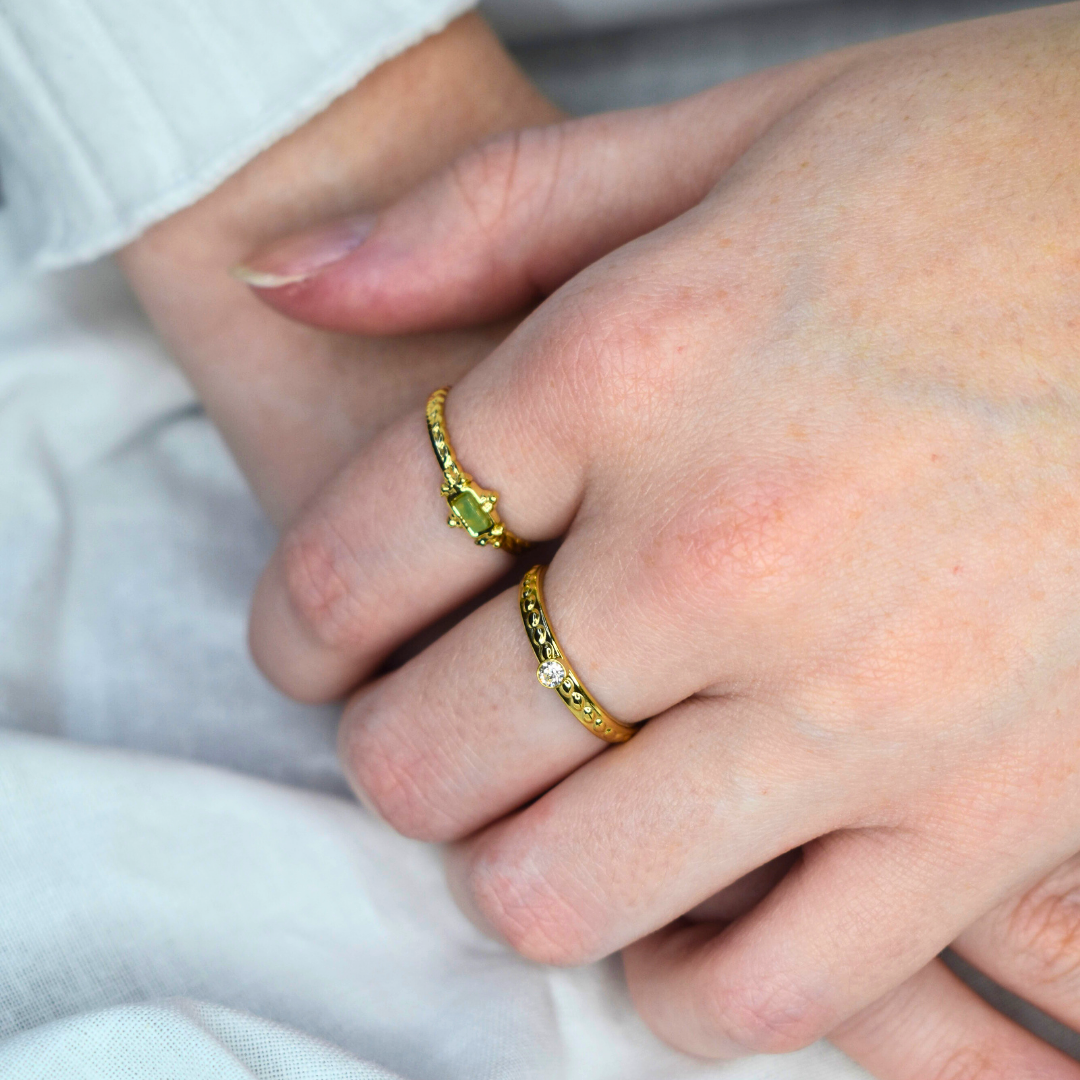 Bague "Greeny"