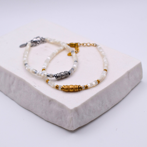 Bracelet "Tears White"